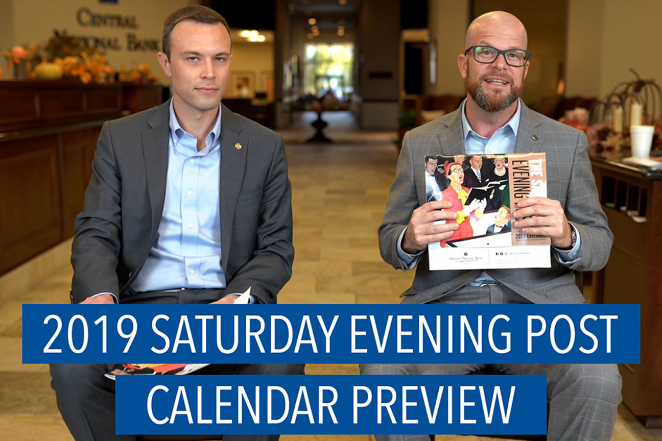 Joe & Bryan Preview the 2019 Saturday Evening Post Calendars